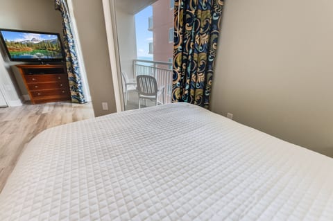 View of Ocean from One of the Beds
