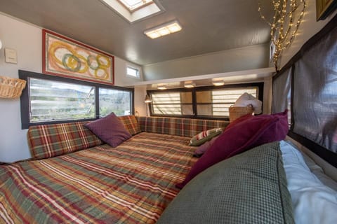Sun, Wind, Creek Vintage Camper