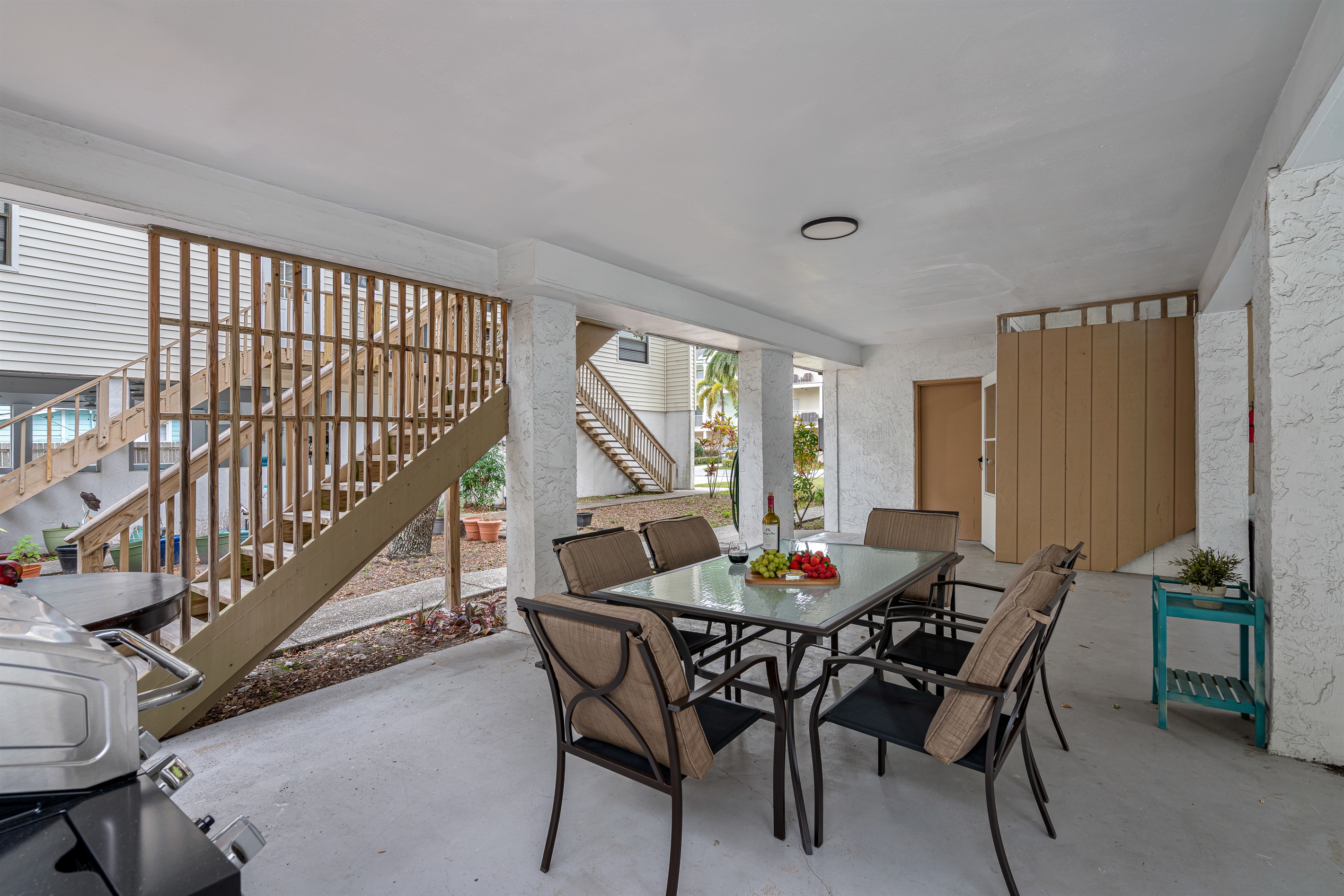 This inviting space is a sanctuary where you can recharge, basking in the beauty of the natural surroundings.