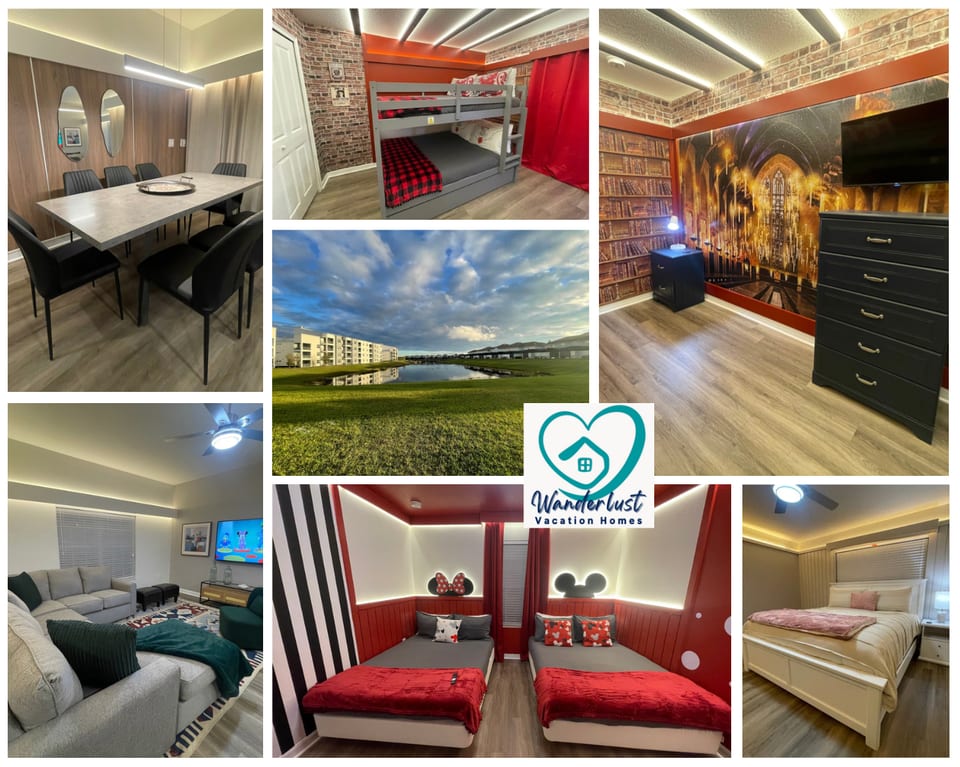 Casa Moderna con Vista al Lago en Storey Lake - Kissimmee