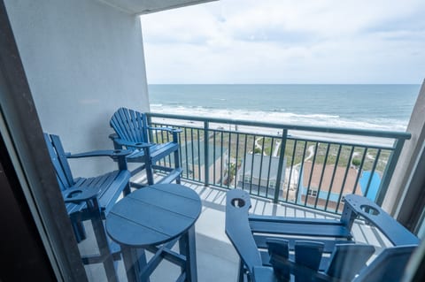 Large Balcony with Views of the Ocean