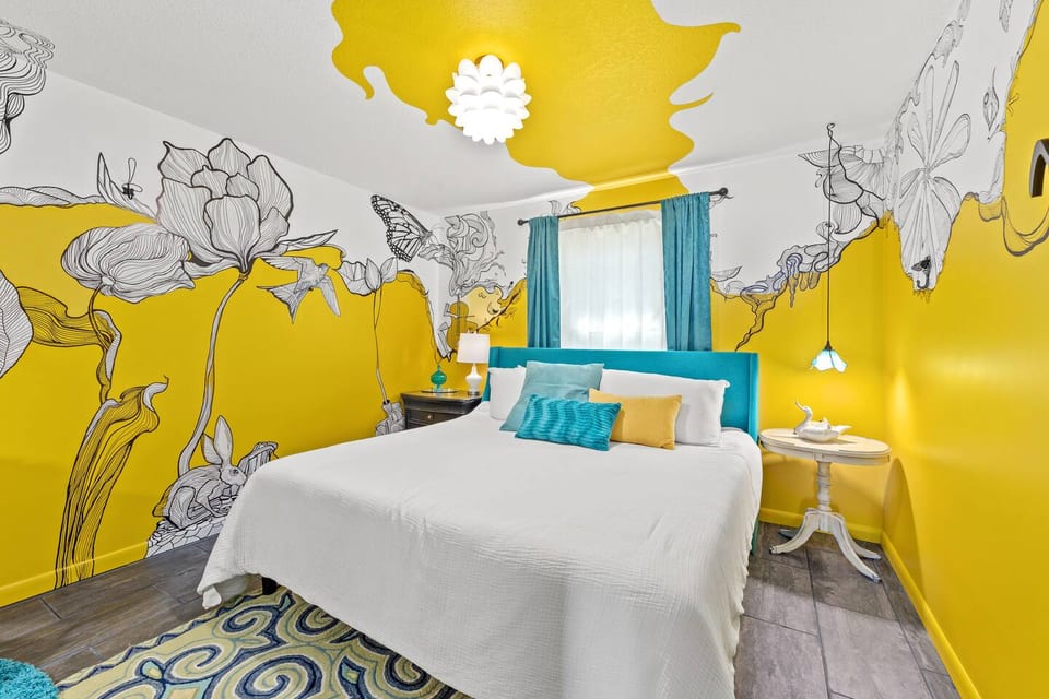 The purely MAGICAL front bedroom!  So many beautiful details..."B" sure to tag #betteratbside on Instagram.  We'd love to see your beautiful self in the photos!