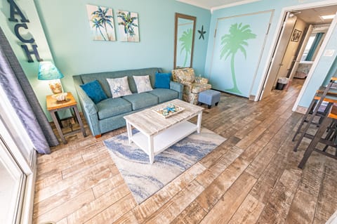 Large Living Area with Views of the Ocean, Beautifully Decorated