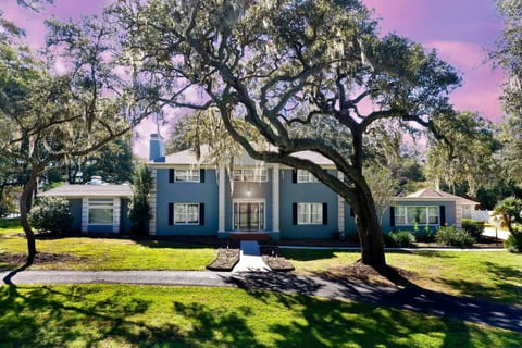 Front of Estate Home