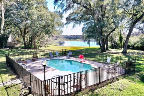 Pool overlooking the Lake