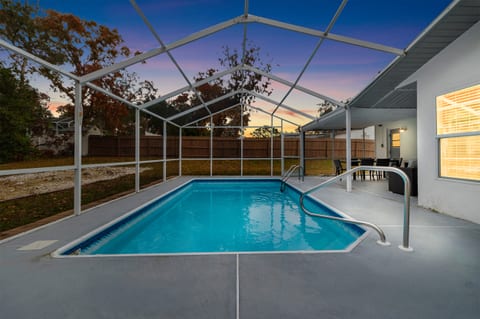 Night time Pool