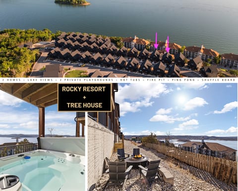 Photo collage of Rocky Resort + Tree House