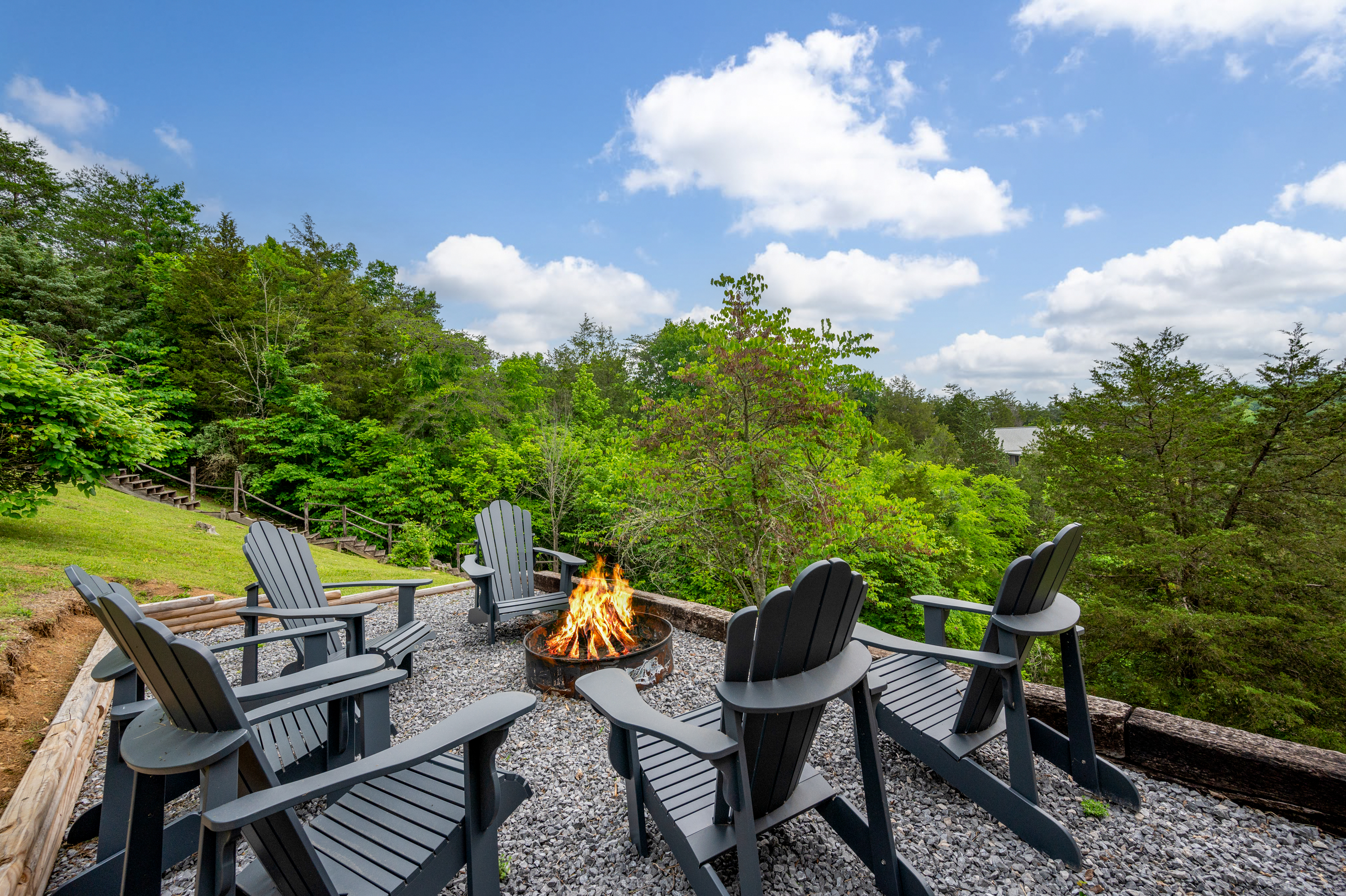 Firepit by the Lake!