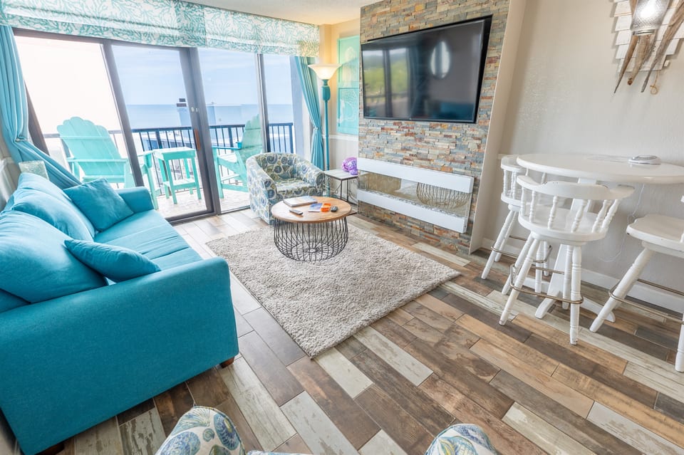 Beautifully Remodeled with View of the Ocean from the Living Area