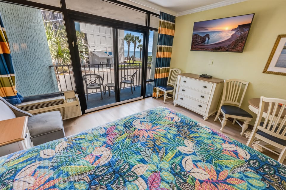 Separate Bed with View of Ocean