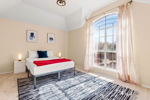 Welcome to our modern and luxurious bedroom, where comfort and style come together to create the perfect sanctuary for your stay.