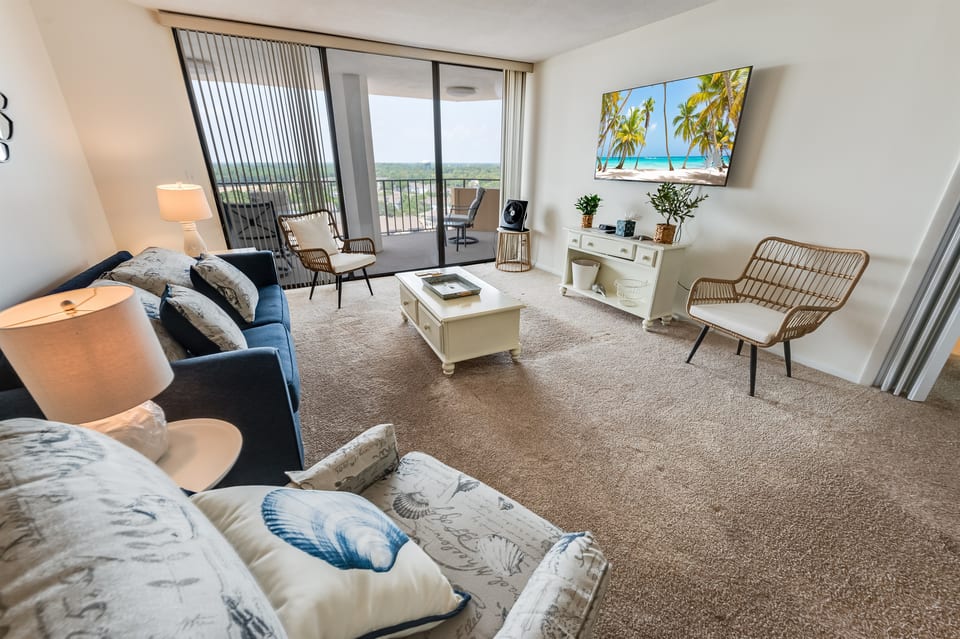 Large Living Room Area with View of the Surrounding Area