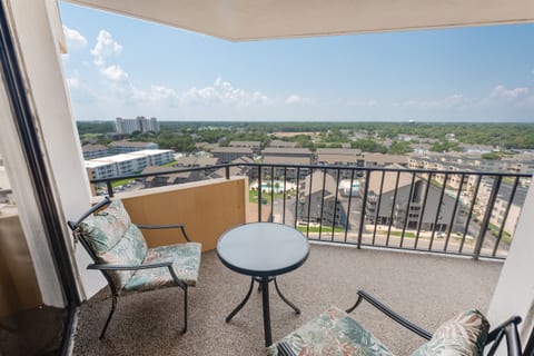 Large Balconies with Views of the Surrounding Area