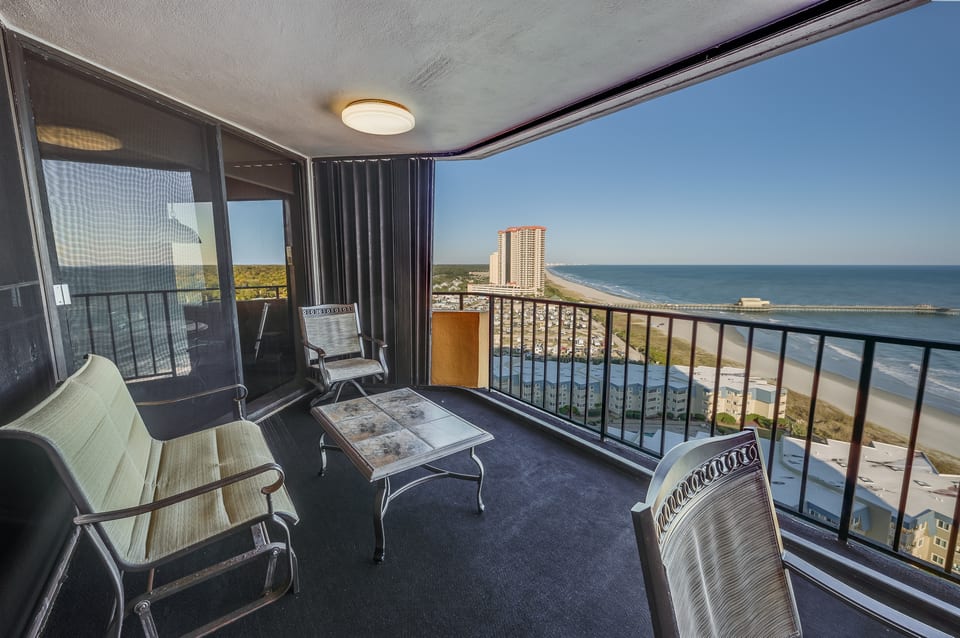 Breathtaking Views from Balcony!