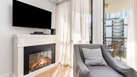 Living Room Area, Beautifully Decorated