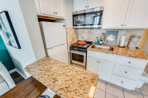 Kitchen Area with Full Sized Appliances