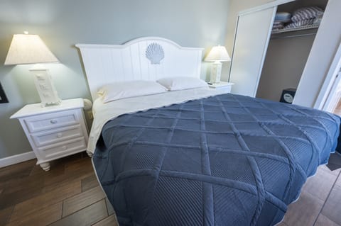 Large King Bed in Bedroom