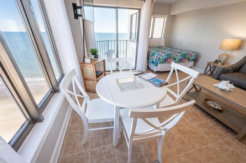 Enjoy views from the living area of the ocean!