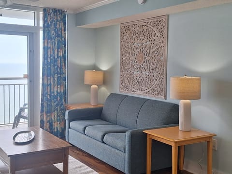 Beautiful Living Room with Direct Oceanfront Views
