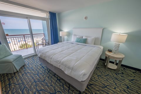 View Ocean from King Bed in Main Bedroom