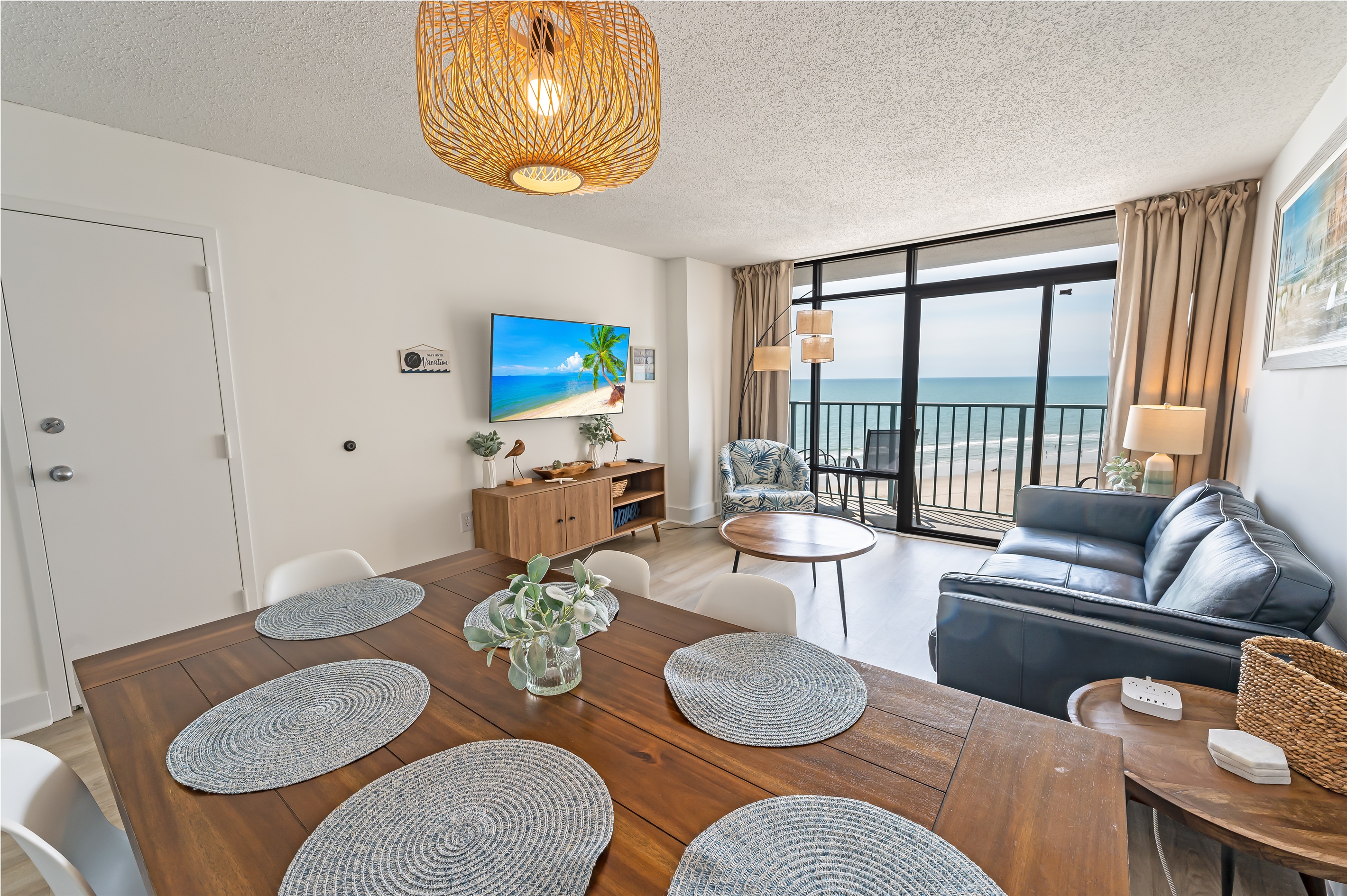 Large Living Area with Amazing Views of the Ocean, Beautifully Decorated