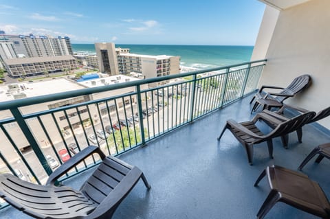 Large Balcony with Views of the Ocean and Surrounding Areas