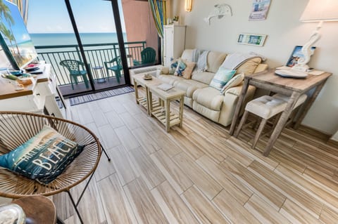 Large Living Room Area with Direct Oceanfront Views