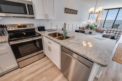 Large Kitchen Area, Beautifully Remodeled with Views of the Ocean