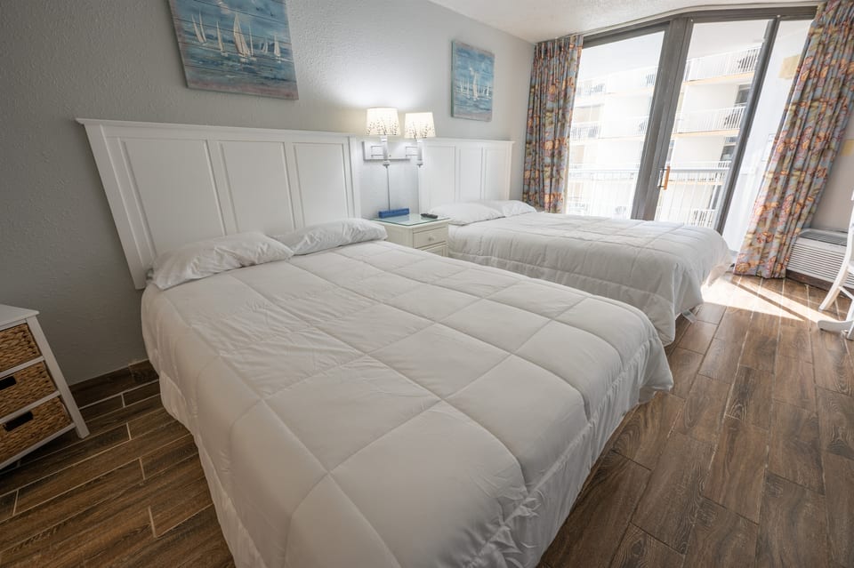 2 Separate Beds in Bedroom, HDTV in Bedroom