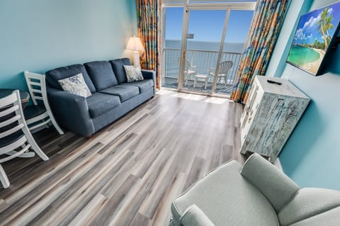Direct Oceanfront, Beautifully Remodeled Living Room