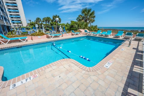 Enjoy the outdoor pool