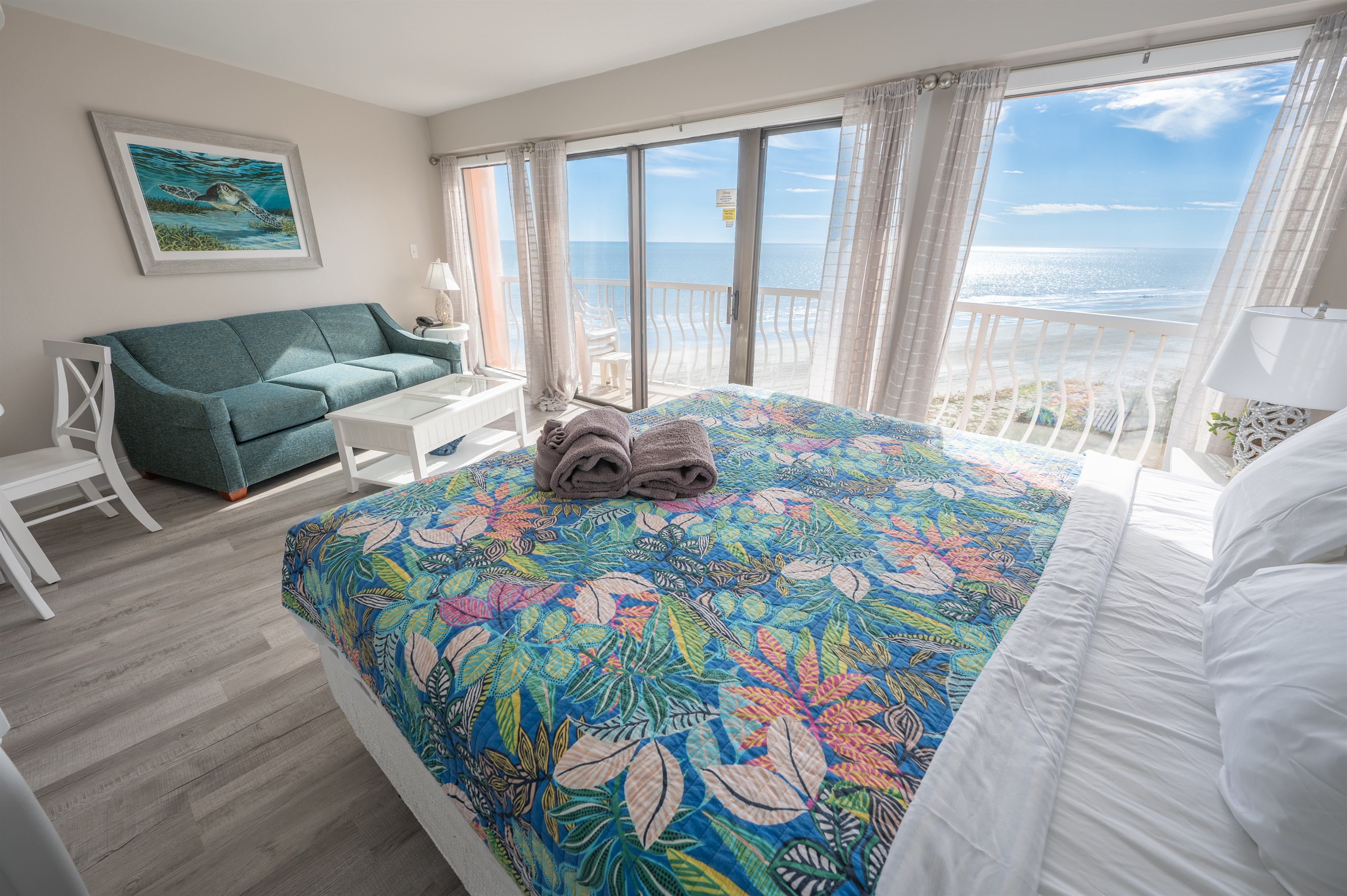 Enjoy Views of the Ocean While Still in Bed!