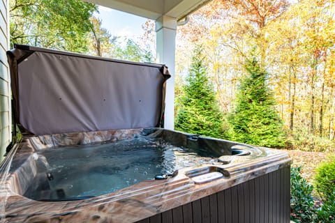 Porch Paradise & Hot Tub Time Machine