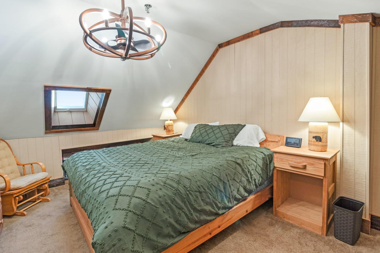 Primary bedroom with King Bed