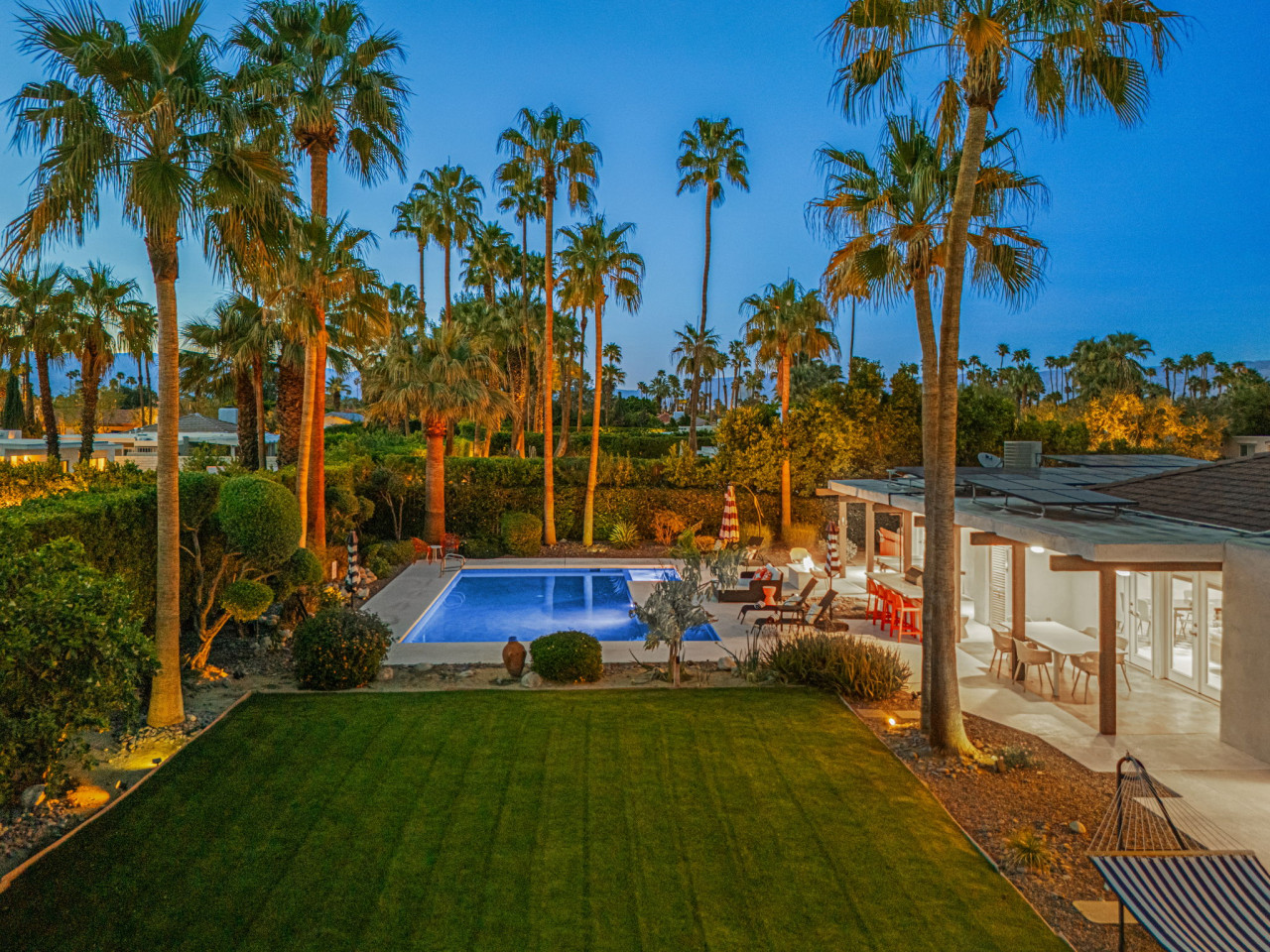 Oasis Del Sol – Stunning Palm Springs Pool Home with Incredible Mountain Views | By Rather Be Properties
