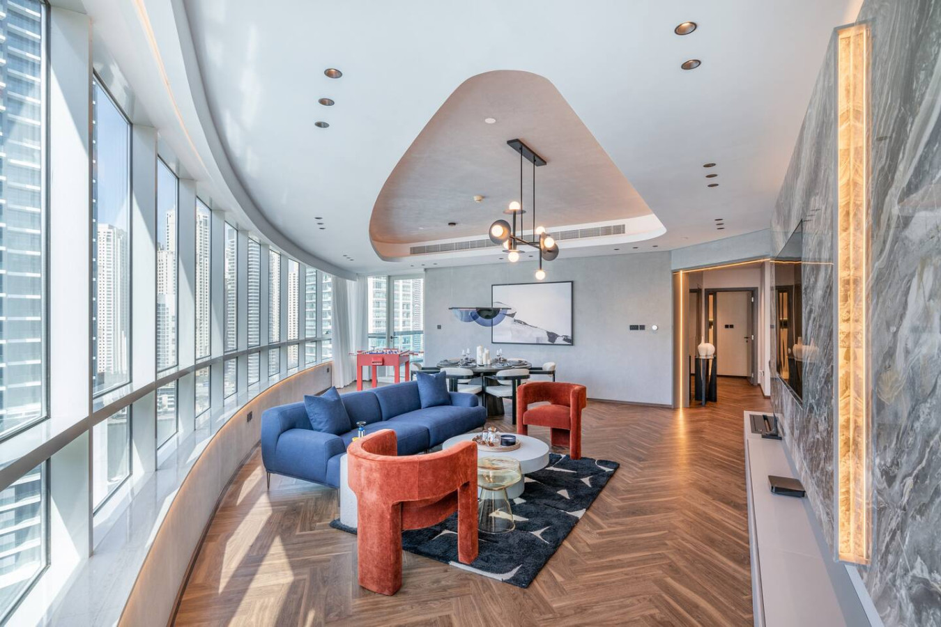 Stunning  4 BR Luxury Apartment - Dubai Marina - Tecom - Dubai - United Arab Emirates