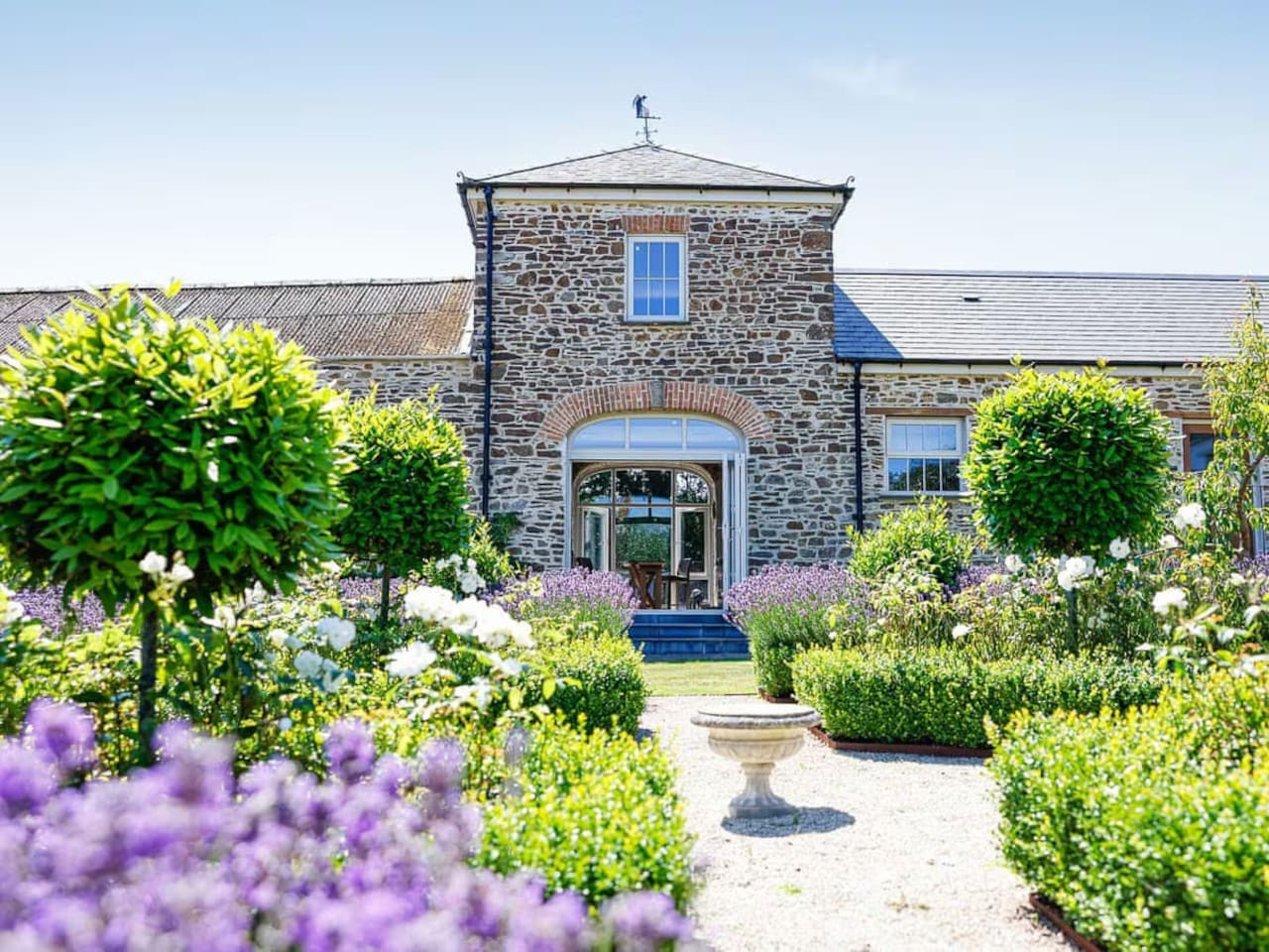 Chic Clock Tower with Gardens Close to Beaches
