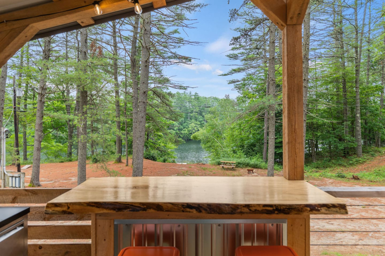 rustic-a-frame-getaway-with-hot-tub/
