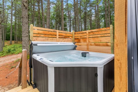 Rustic A-Frame Getaway with Hot Tub