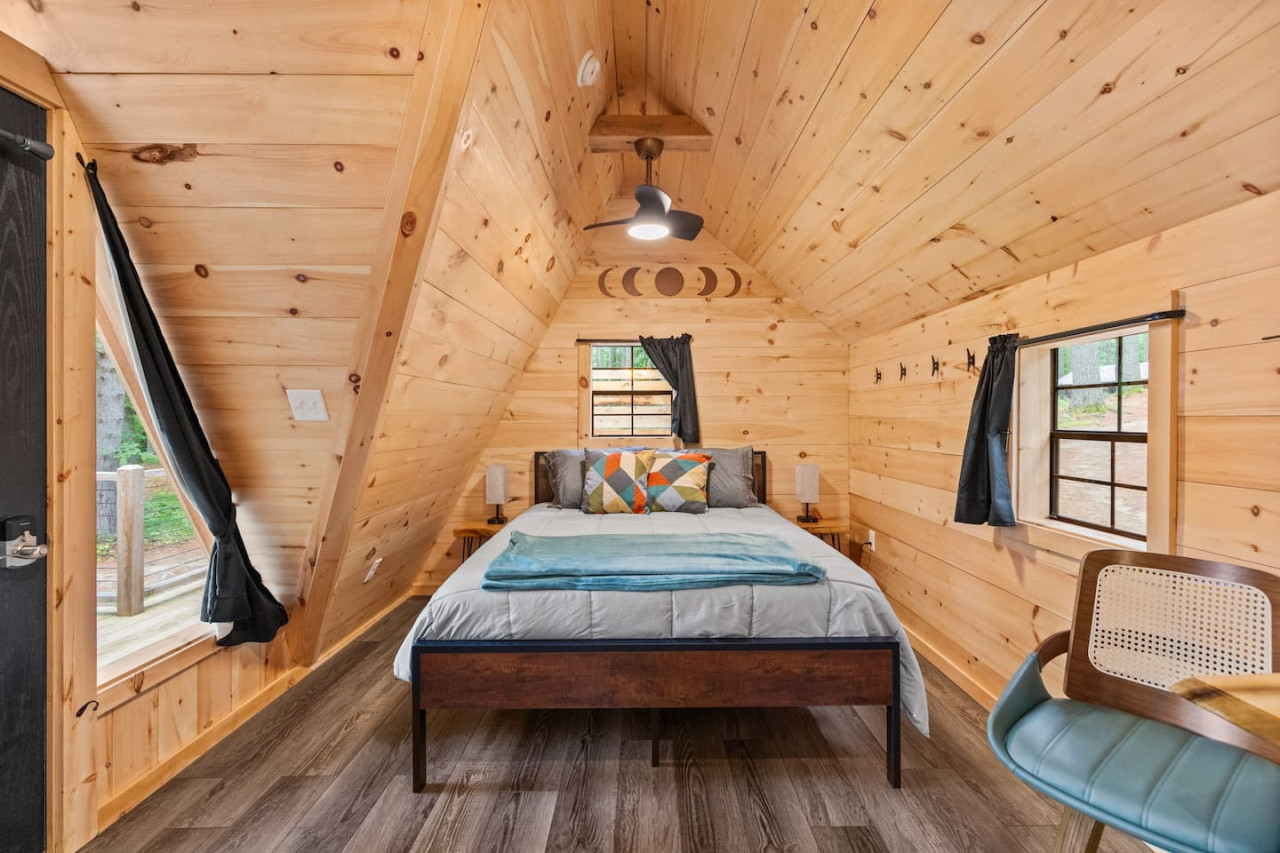 rustic-a-frame-getaway-with-hot-tub/