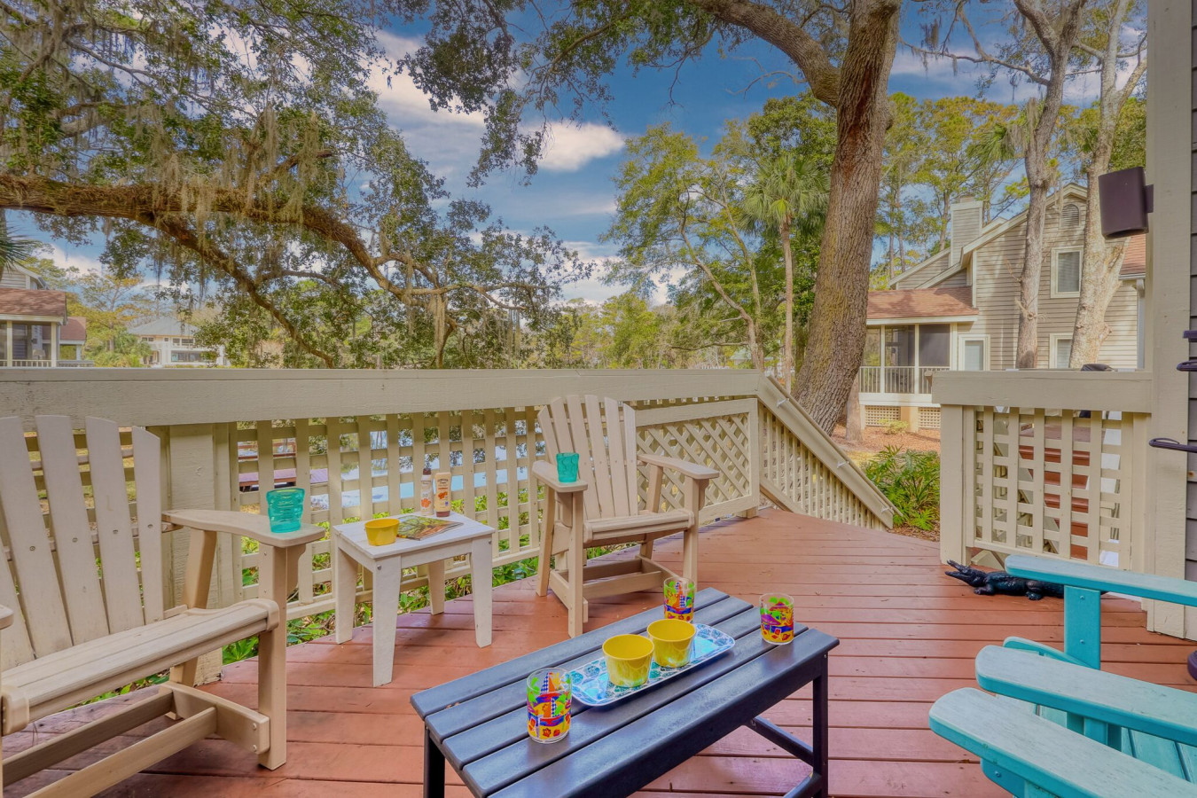 Deck with Lagoon Access: Tranquil Waters Await – Relax, Unwind, Repeat