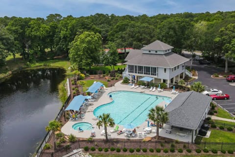 MAC pool directly across the street from our place so you can walk there! Pool, hot tub, and 3 gas grills for grilling out! Open seasonally April 1 - October 31, 9 am to dusk.