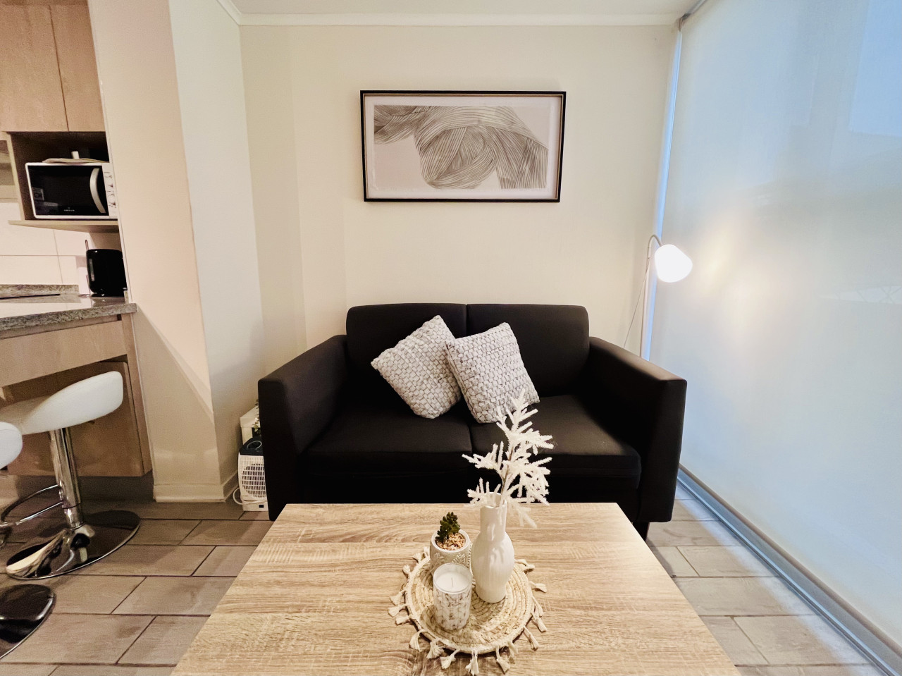 Urban Plaza Yungay | Home Office Laundry Wifi - Santiago