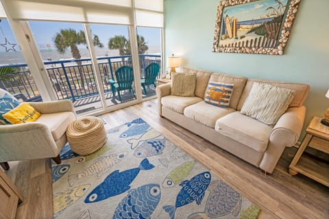 Large Living Area with Amazing Views of the Ocean, Beautifully Decorated