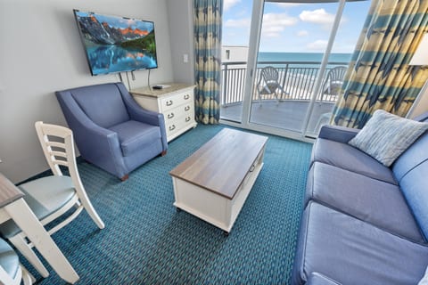 Large Living Area with Amazing Views of the Ocean, Beautifully Decorated