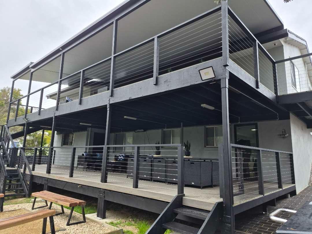 The Balcony View from the back.