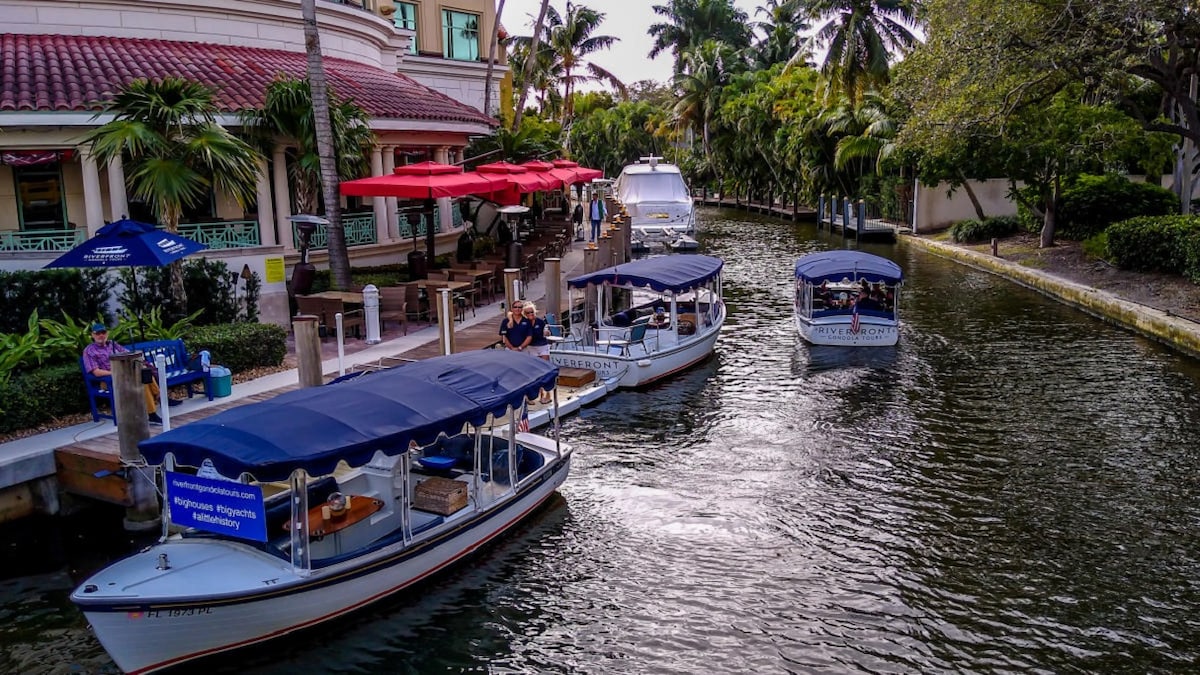 Gondola Tours at Fort Lauderdale's Popular Riverwalk