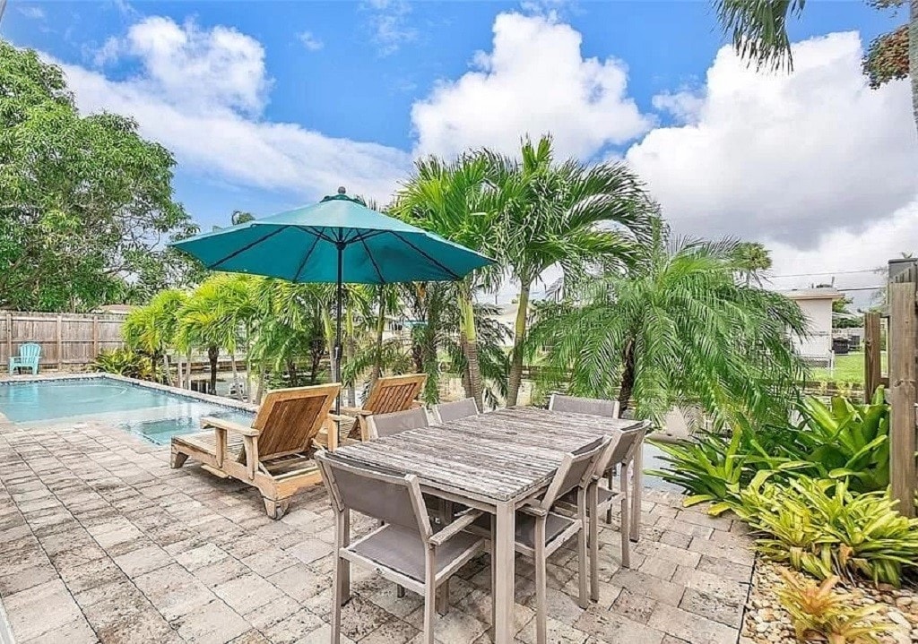 Outdoor Table Seating for 6