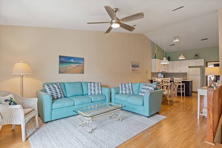 SAND, SUN, AND STARS- MODERN, SEMI-OCEANFRONT