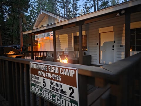 Echo Camp om a summer night